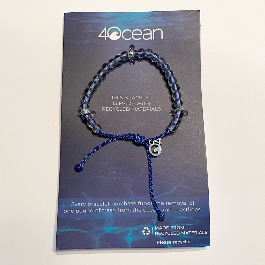 Nwot 4ocean Blue Bracelet